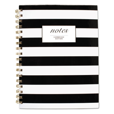 NOTEBOOK,STRIPES,HRDCV,WH