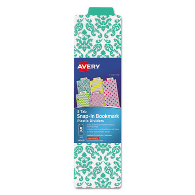 DIVIDER,5TAB/PLAS,PRINTS