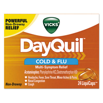 FIRST AID,DAYQUIL,LIQCAPS