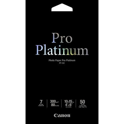 Pro Platinum Photo Paper: 4" x 6", 50 Sheets