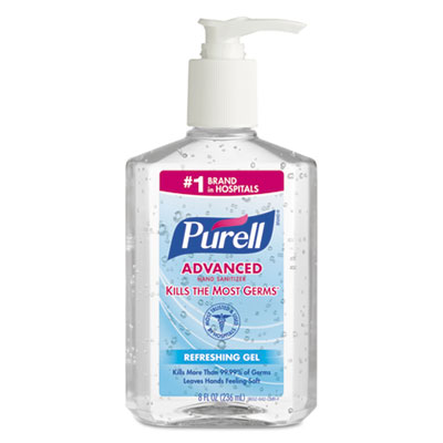 SANITIZER,HAND,PURELL,8OZ