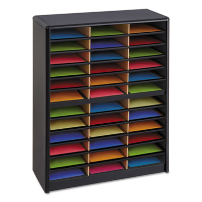 ORGANIZER,SORTER,36CMP,BK