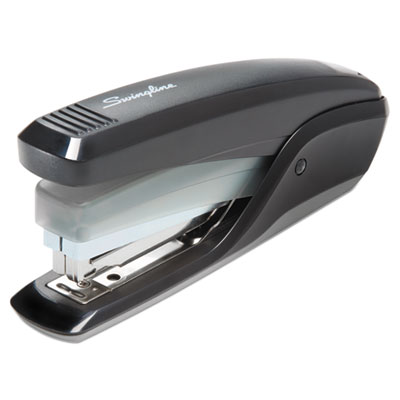 STAPLER,FULL PLASTIC,BK