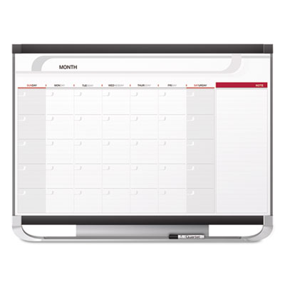BOARD,4X3, MNTHLY CAL,GR