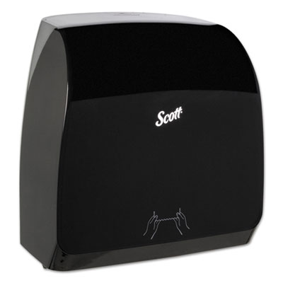 DISPENSER,SCOTT,MANUAL,BK