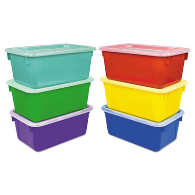 BIN,CUBBY,6/PK,AST