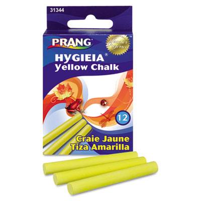 CHALK,PRANG,YELLOW,12/BX