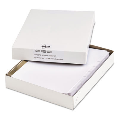 INDEX,OE 8TB,25/PK,WH