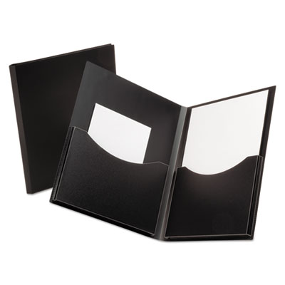 FOLDER,DBLE STUFF,2PKT,BK