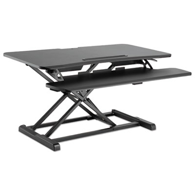 DESK,SITSTAND,LIFT,LRG,BK