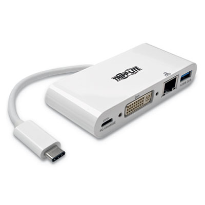 CABLE,USB C DVI,WH