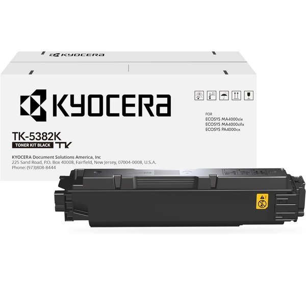 TK-5382K (1T02Z00US0) Black Toner Cartridge; Yield: 13,000 pages
