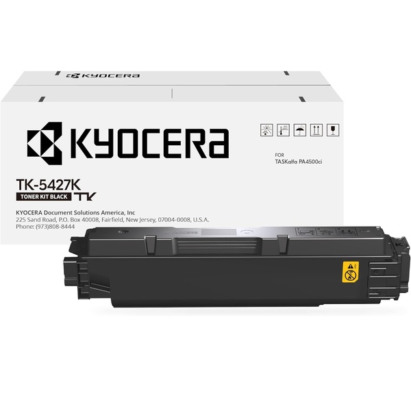 Kyocera TK-5427K Black Toner Cartridge TK-5427K (1T02Z20US0) Black Toner Cartridge; Yield: 20,000 pages