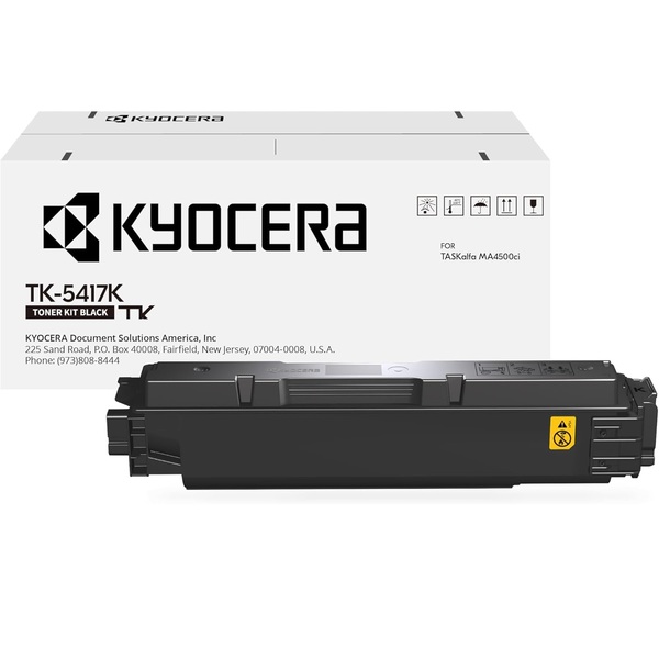 Kyocera TK-5417K Black Toner Cartridge TK-5417K (1T02Z70US0) Black Toner Cartridge; Yield: 20,000 pages