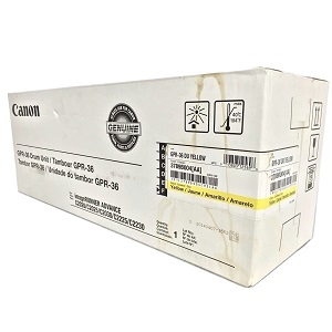 Canon GPR-36 Yellow Drum Unit Canon GPR-36 Yellow Drum Unit; Yield: 51,000 pages
