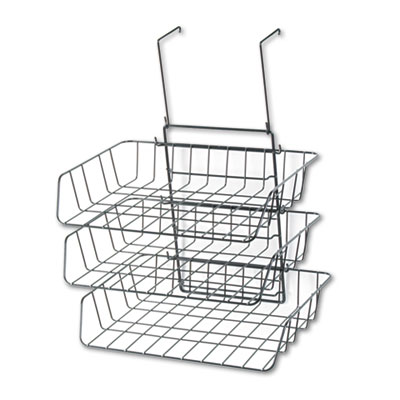 TRAY,WALL,TRPLE,WIRE,BK