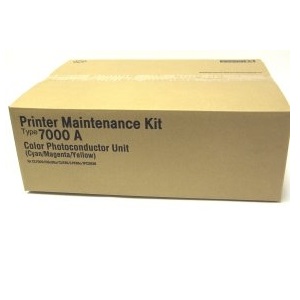 Ricoh 400879 Color Photoconductor Unit Ricoh Type 7000A Color Photoconductor Unit (Includes: cyan,magenta,yellow); Yield 50,000 pages each