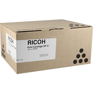 Ricoh 402877 Black Toner Cartridge SP5100A Print Cartridge; Yield 20,000 pages