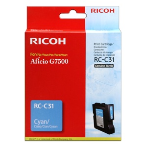 Cyan Print Cartridge RC-C31; Yield: 2,500 pages