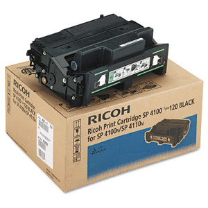 Ricoh 407000 Black Toner Cartridge Type 120 Print Cartridge; Yield: 15,000 pages