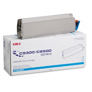 41963603 Cyan Toner; Yield: 15,000 pages