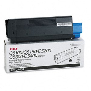 42127404 High Yield Black Toner; Yield: 5,000 pages