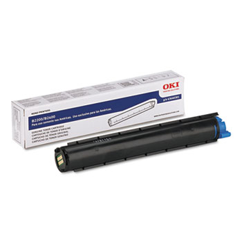 43640301 Black Toner Cartridge; Yield: 2,000 pages