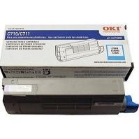 Okidata 44318603 Cyan Toner Cartridge 44318603 Cyan Toner; Yield: 11,500 pages