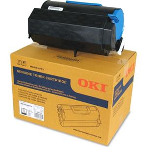 Oki 45460509 High Yield Black Toner Cartridge; Yield: 25,000 pages