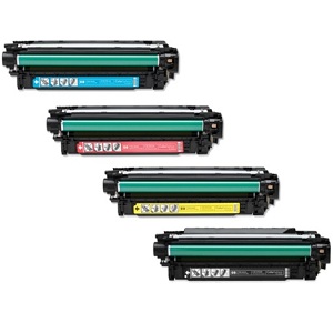 Includes High Yield CE250X, CE251A, CE252A, CE253A