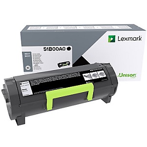 Lexmark 51B00A0 Black Toner Cartridge 51B00A0 Regular Black Toner Cartridge