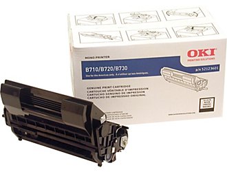 52123601 Black Toner; Yield: 15,000 pages