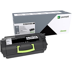 Lexmark 53B0HA0 Black Toner Cartridge 53B0HA0 High Yield Black Toner Cartridge
