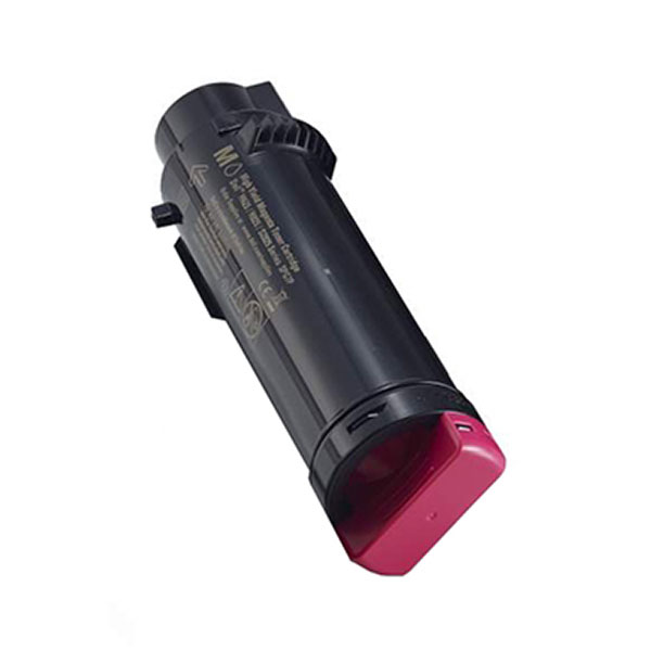 Compatible Dell 5PG7P Magenta Toner Cartridge 593-BBOY (R6C4D) High Yield Magenta Toner Cartridge; Yield: 2,500 pages