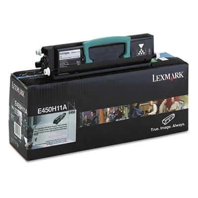 E450H11A High Yield Return Program Toner Cartridge; Yield: 11,000 pages
