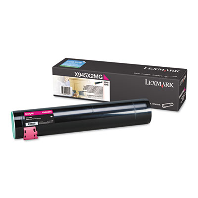 X945X2MG Magenta High Yield Toner Cartridge; Yield: 22,000 pages
