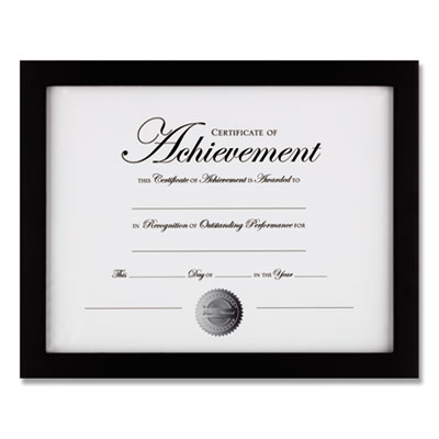 FRAME,8.5X11,WOOD GALL,BK