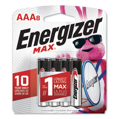 BATTERY,ALKLN MAX,AAA,8PK