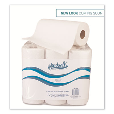 TOWEL,PERF, 6/PK,72SH,WHT