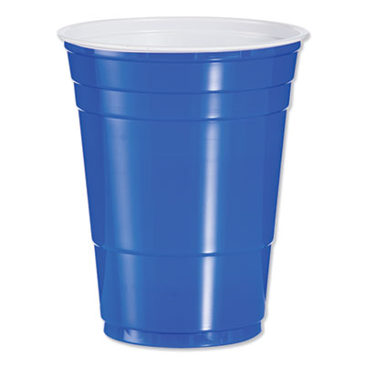 CUP,PLASTIC,BLUE16OZ,50BG