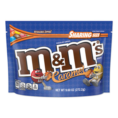 CANDY,M&M,CARAMEL,9.6OZ