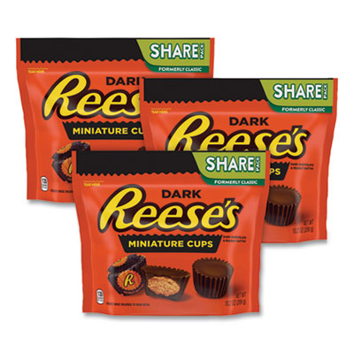 CANDY,REESES DARK CHOCOLA