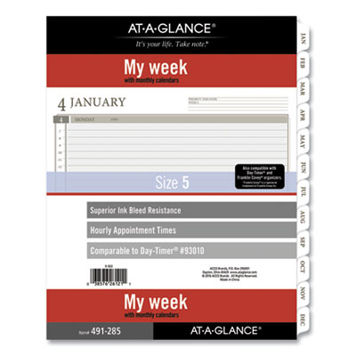 REFILL,LARGE,2PAGE/WEEK