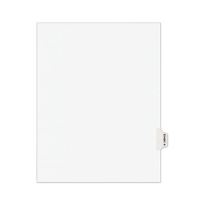 INDEX,SIDE 1/10 EX R 25PK