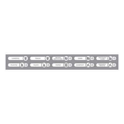 LABEL,RECYCLE KIT D,WH