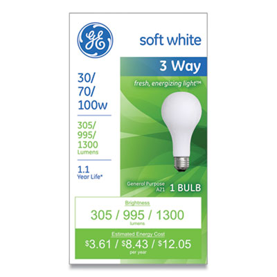 BULB,GE,30/100,SW,3-WAY,