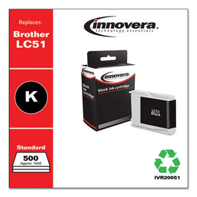 INKCART,BROTHER LC51,BK