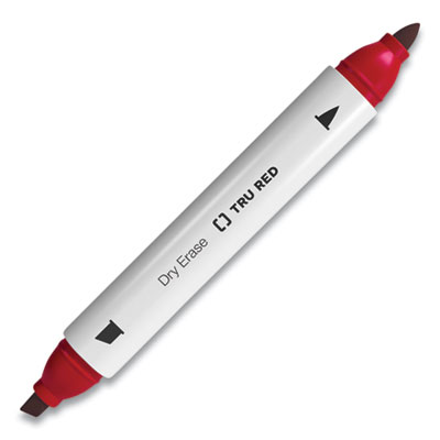 MARKER,DRY,ERASE,RD,4/PK