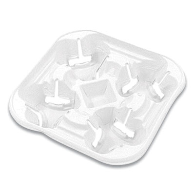 CARRIER,4CUP,8-22OZ,WH