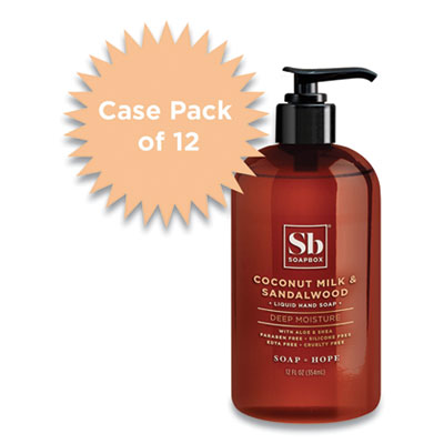 SOAP,HAND,COCO 12OZ/12CT